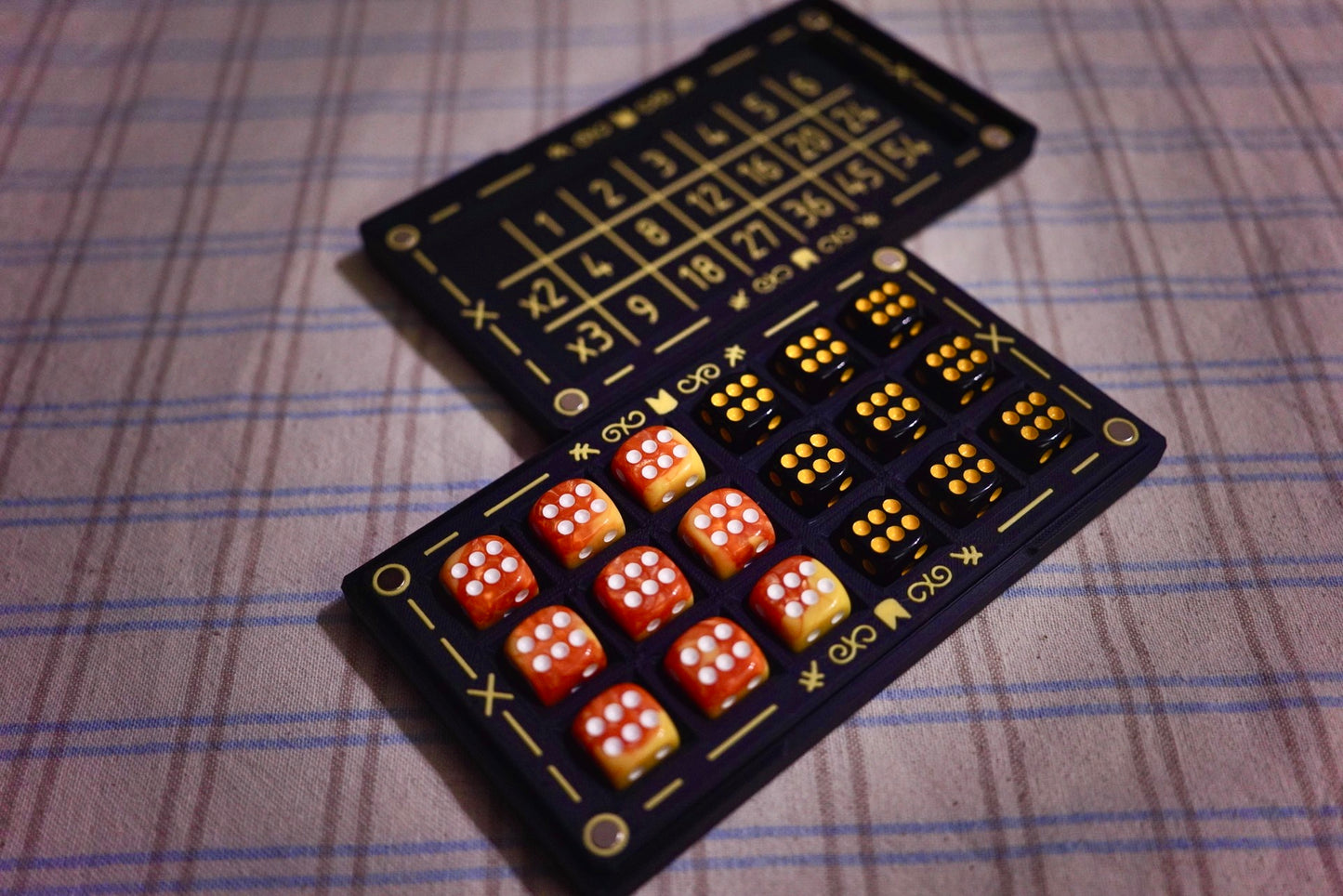 Knucklebones Dice Box: Heket (Inspired by Cult of the Lamb)