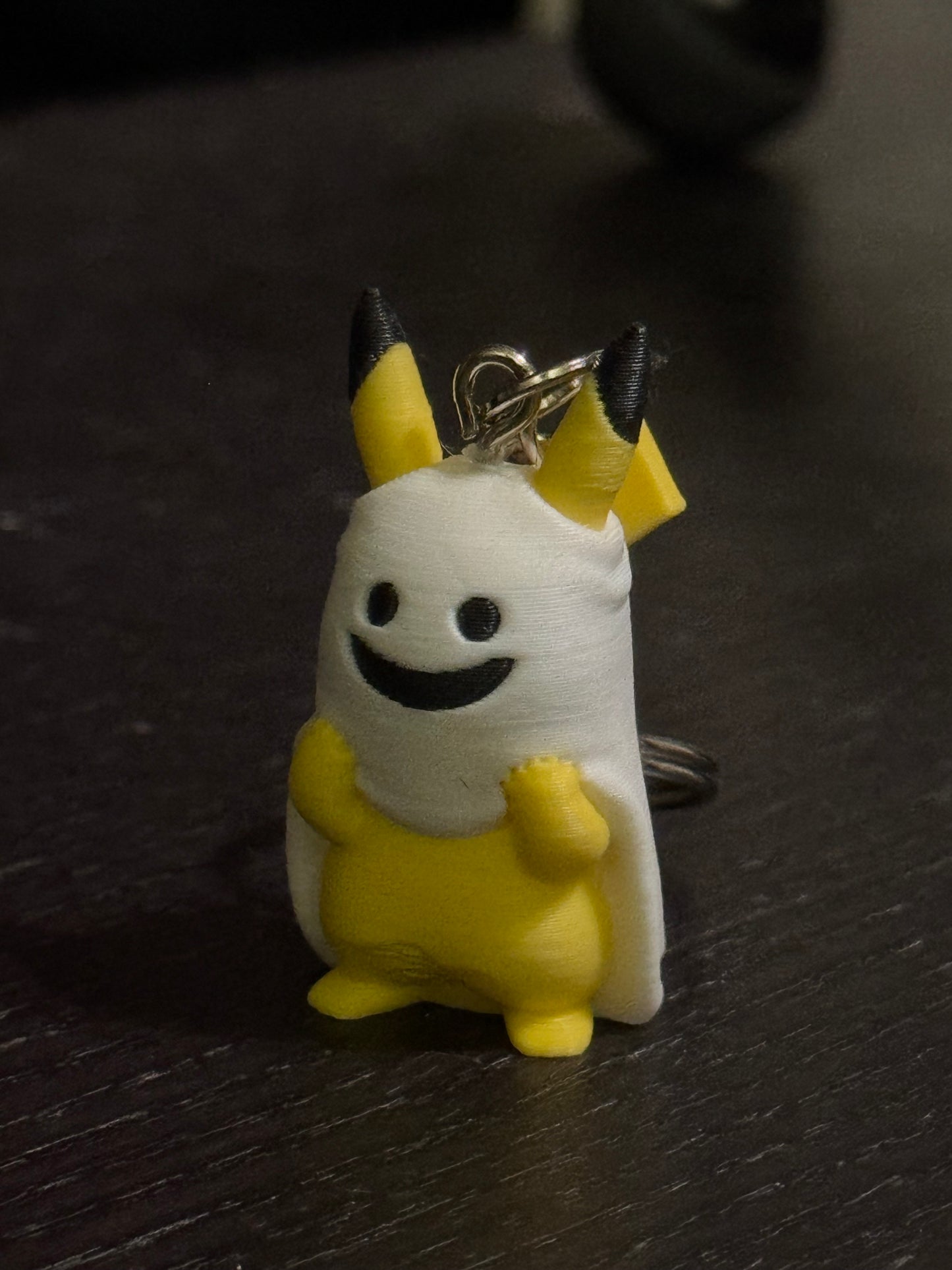 Spooky Pikachu Keychain