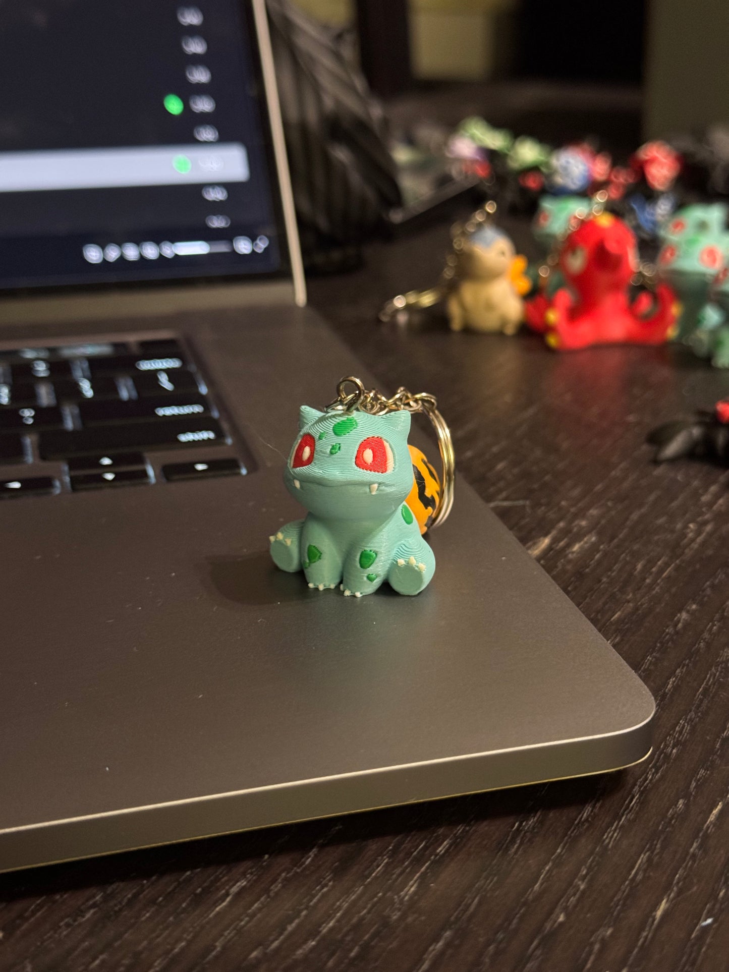 Halloween Bulbasaur Keychain