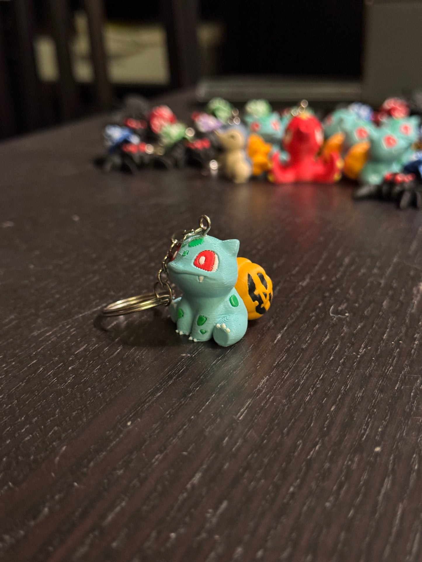 Halloween Bulbasaur Keychain