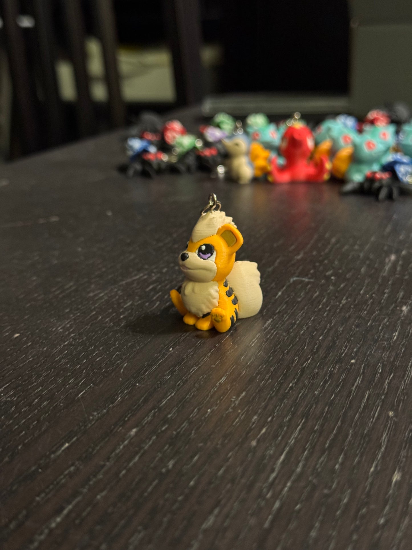 Growlithe Keychain
