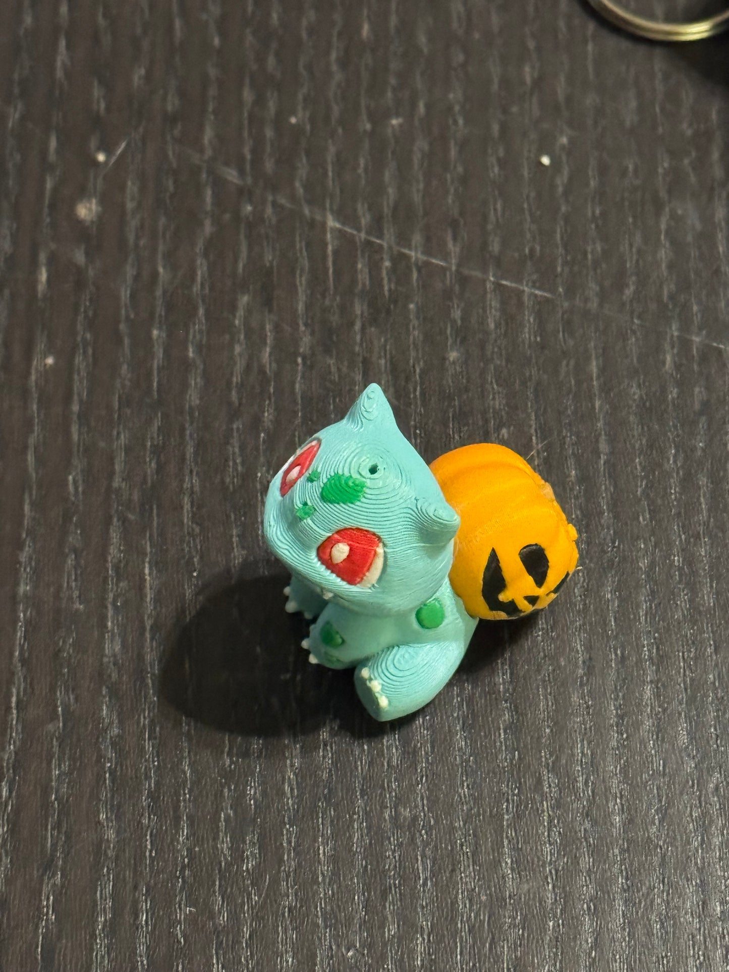 Halloween Bulbasaur Keychain