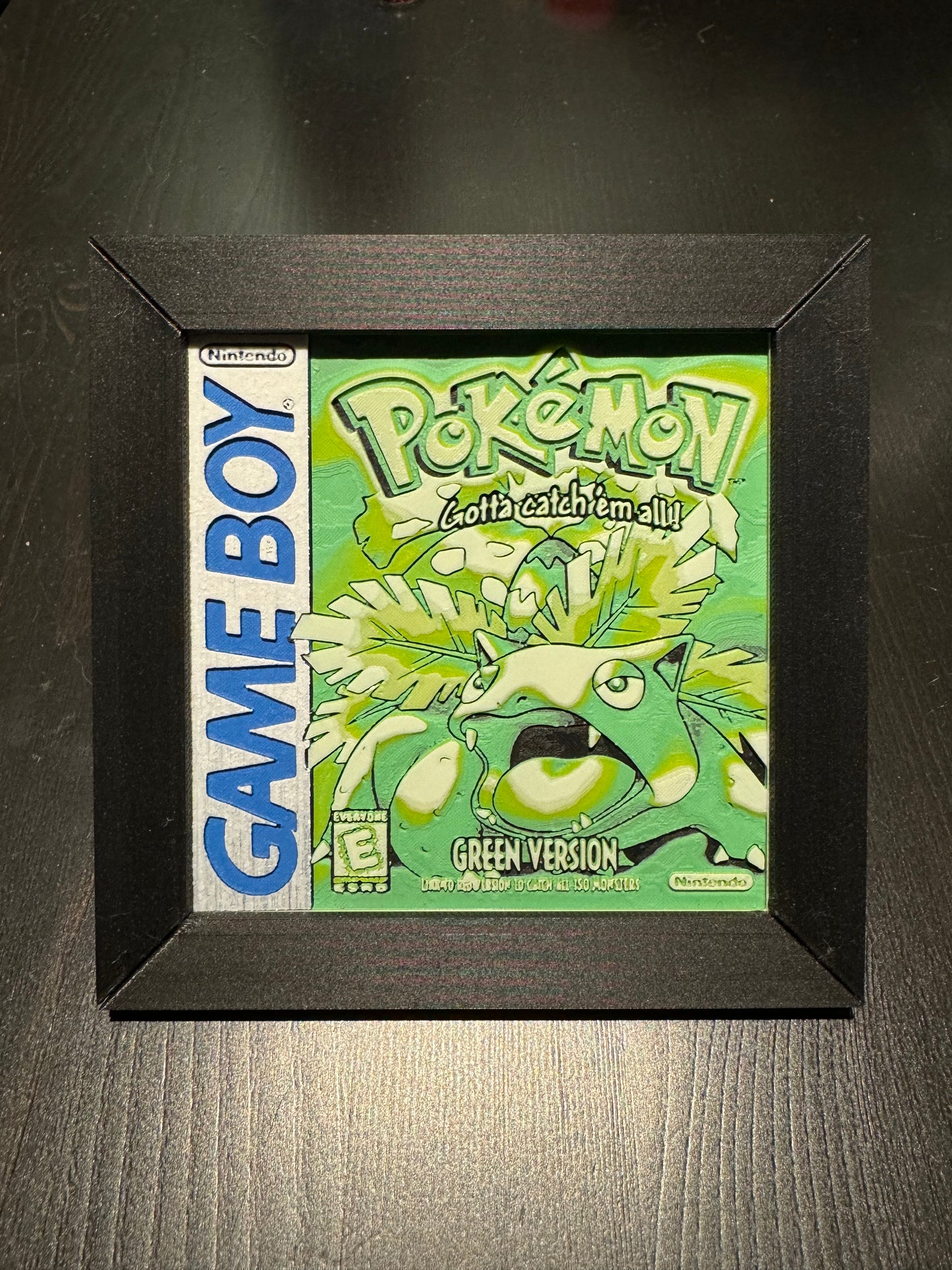 PKMN Kanto game case frame
