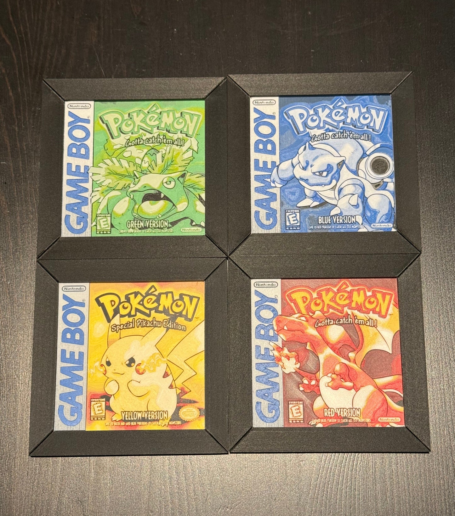 PKMN Kanto game case frame