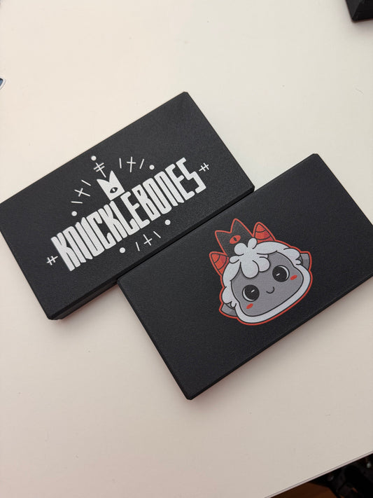 Knucklebones Dice Box: Lamb (Inspired by Cult of the Lamb)