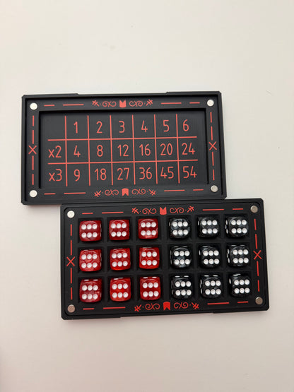 Knucklebones Dice Box: Lamb (Inspired by Cult of the Lamb)