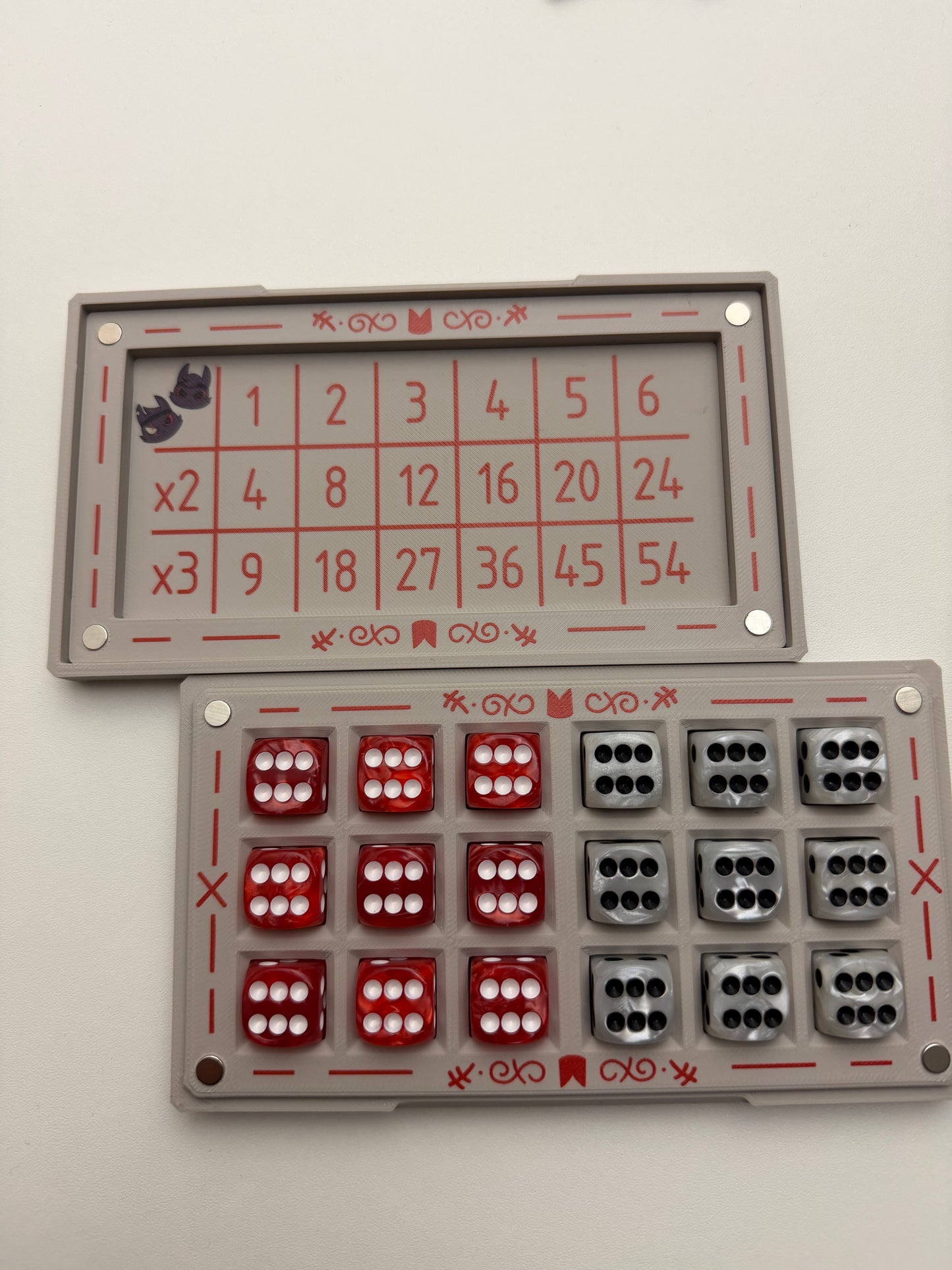 Knucklebones Dice Box: The One Who Waits (Inspired by Cult of the Lamb)