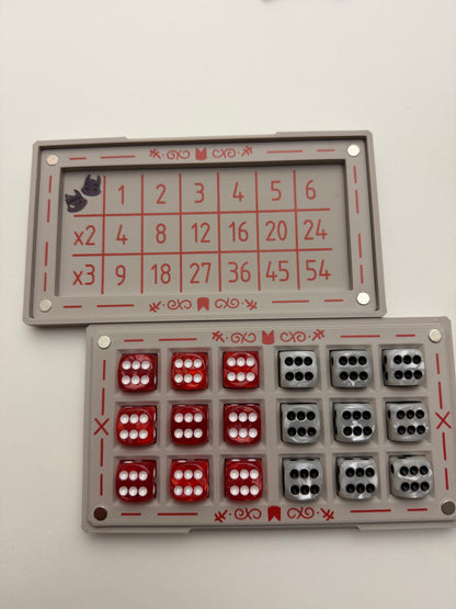 Knucklebones Dice Box: The One Who Waits (Inspired by Cult of the Lamb)