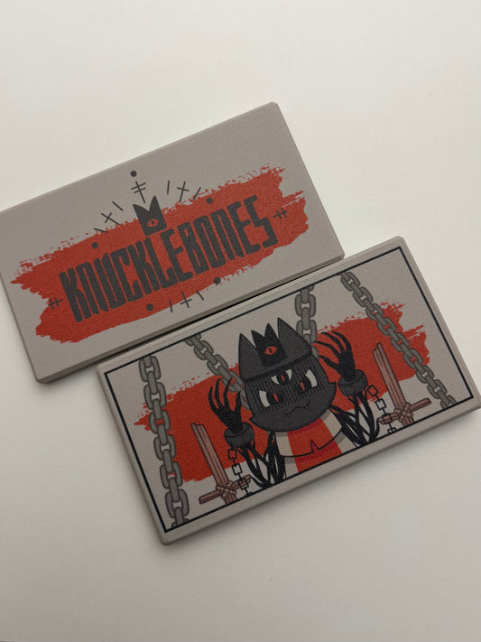 Knucklebones Dice Box: The One Who Waits (Inspired by Cult of the Lamb)